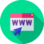 أيقونة خدمة تصميم المواقع التعريفية مختار بن سعيد مطور ووردبريس خبير متاجر الكترونية ومواقع تعريفية